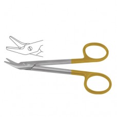 TC Universal Wire Cutting Scissor Angled - One Toothed Cutting Edge Stainless Steel, 12.5 cm - 5"